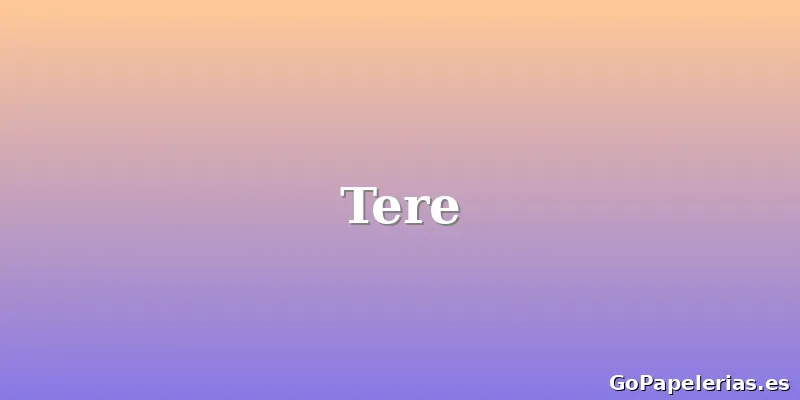 Tere