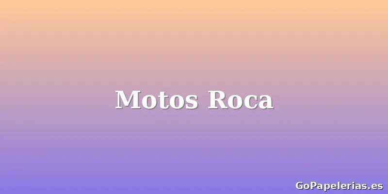 Motos Roca