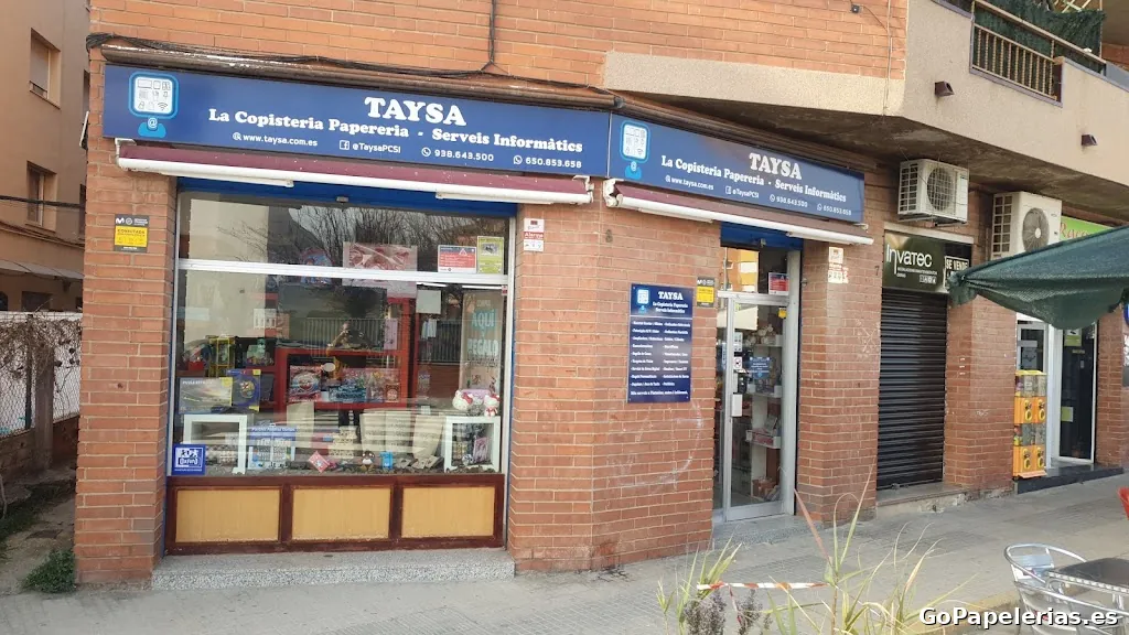 TAYSA La Copisteria Papereria Serveis Informàtics