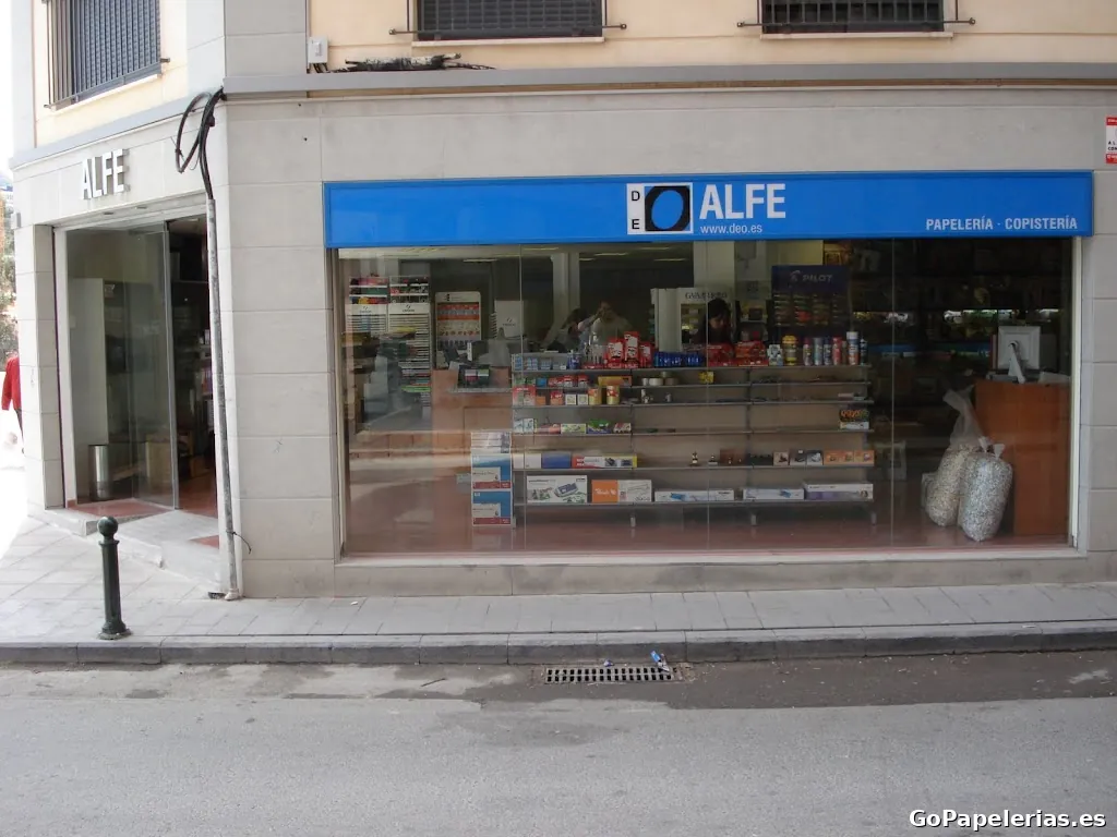 Alfe papelería copistería | z.centro