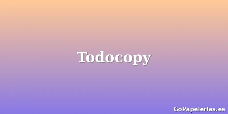 Todocopy