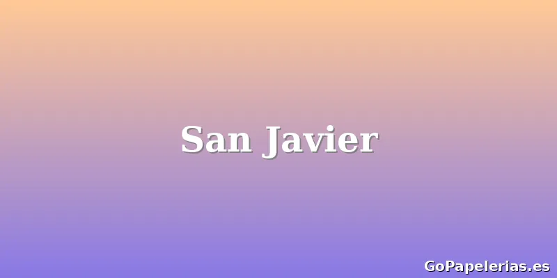 San Javier