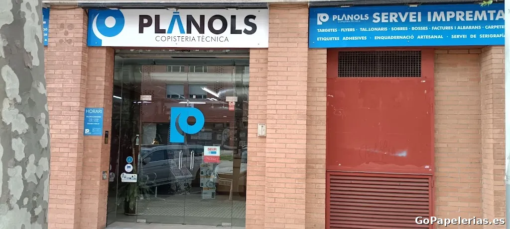 PLANOLS copisteria tècnica