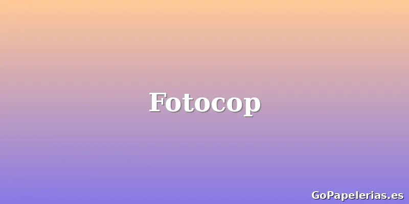 Fotocop