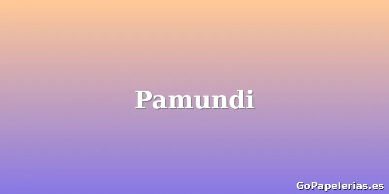Pamundi