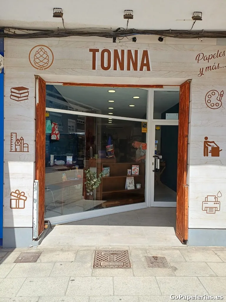 TONNA Papeles y más.