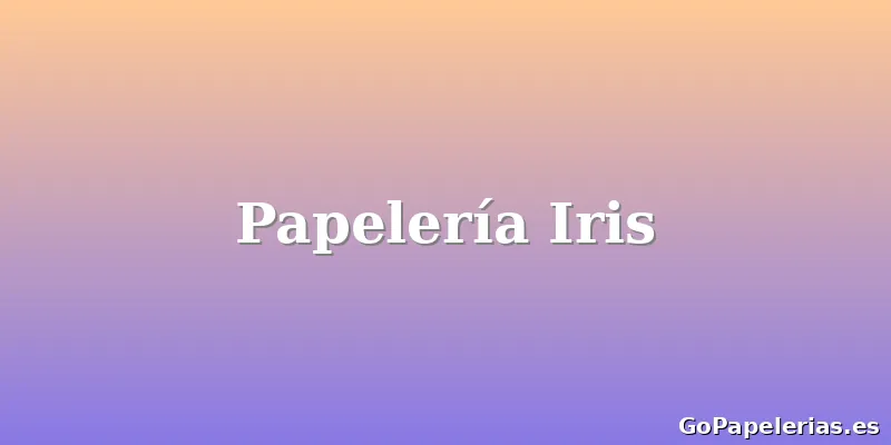 Papelería Iris