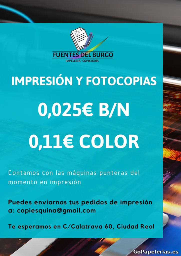 Copistería Fuentes del Burgo