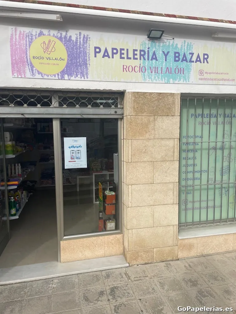 Papelería-Bazar Rocío Villalón