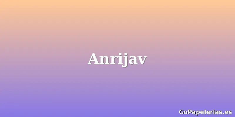 Anrijav
